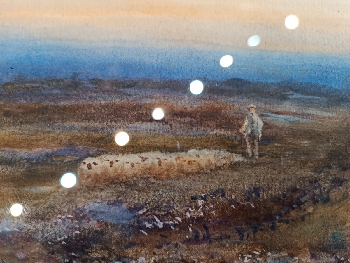 Explore Driving The Flock by Alexander Molyneux Stannard - a timeless piece in the landscape painting category. Buy now and get a taste of 19th-century artistry.