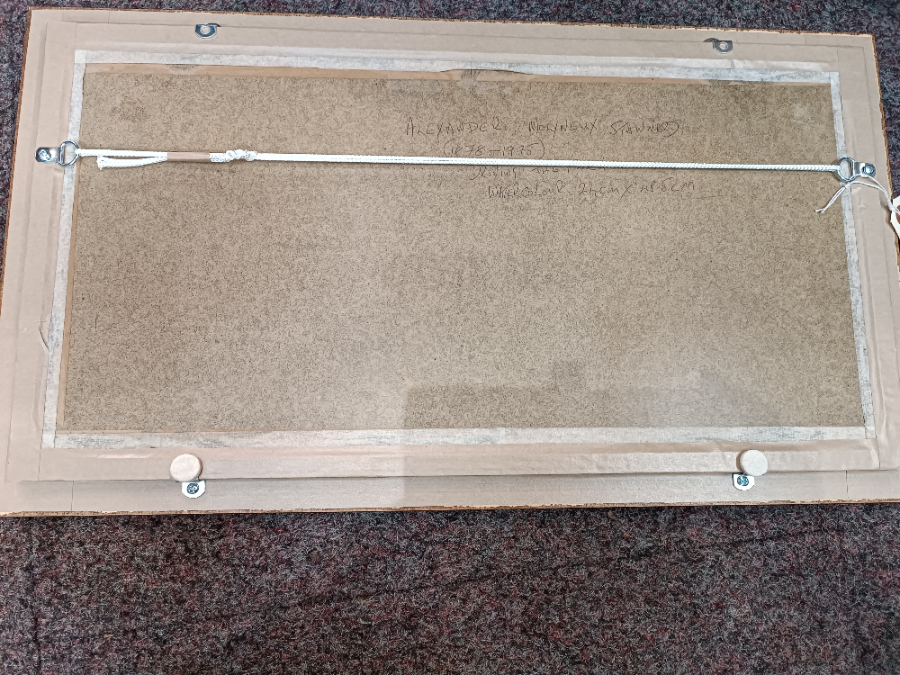 Explore Driving The Flock by Alexander Molyneux Stannard - a timeless piece in the landscape painting category. Buy now and get a taste of 19th-century artistry.