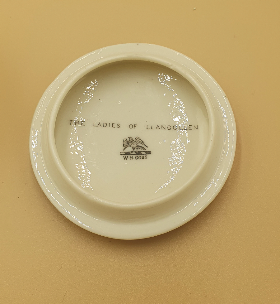 Antique Ladies Of Llangollen Trinket Box