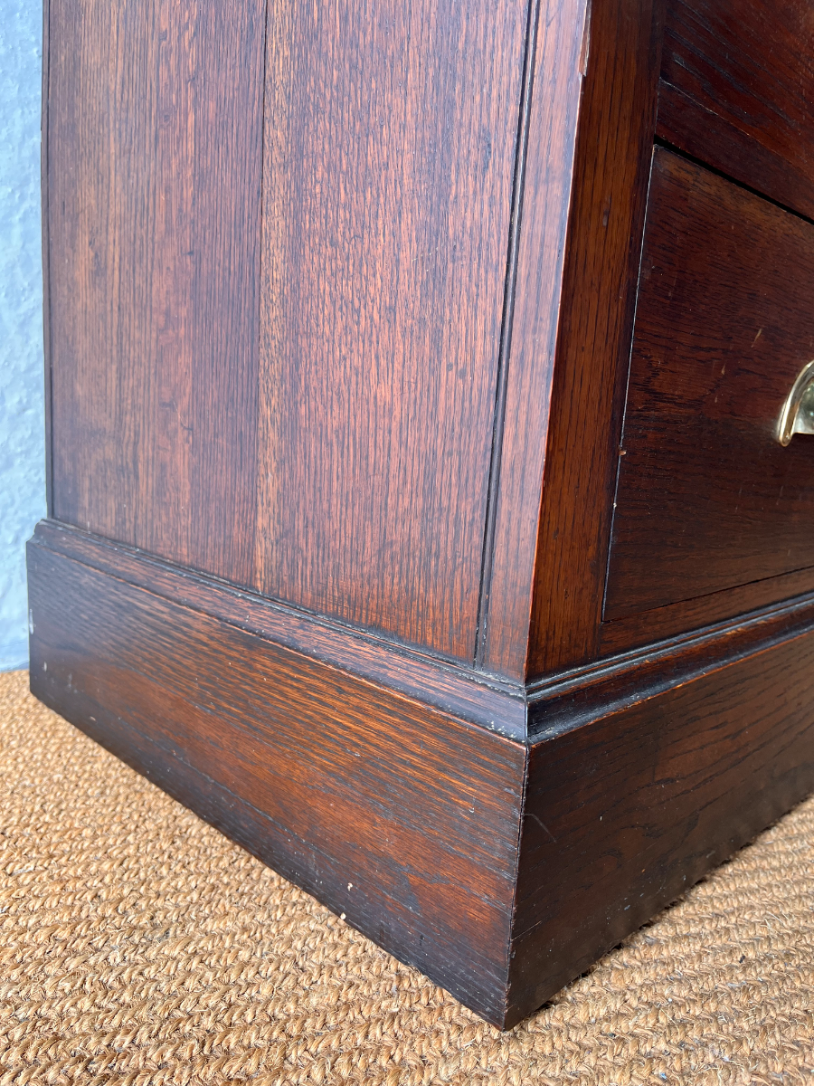 Discover our vast selection of solid and sturdy large set of drawers with brass cup handles. Browse now, find your perfect fit and add a vintage touch to your space. Hurry, shop and secure your choice with our original key and fully working locks.