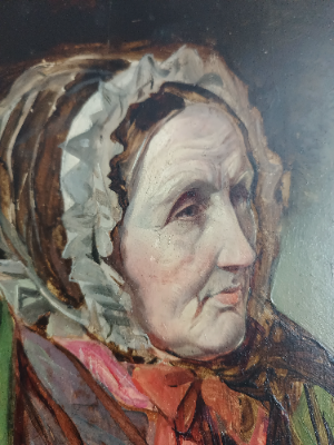 Discover stunning 19th-century vintage oil painting on our site. Explore a timeless mystery artist's work. Visit now, savor the warm, subdued colors & nostalgic style.