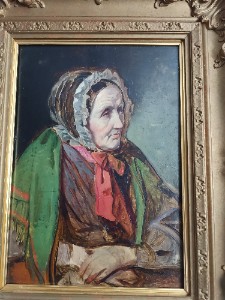 Discover stunning 19th-century vintage oil painting on our site. Explore a timeless mystery artist's work. Visit now, savor the warm, subdued colors & nostalgic style.