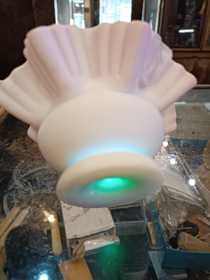 Discover our stunning Victorian Uranium Cased Satin Milk Cranberry Glass bowl with twisted handle. Sized 13cm by 16cm. Shop now to add antique elegance to your décor!