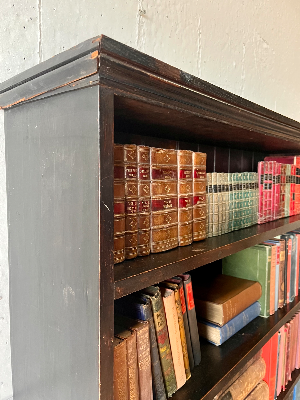 Explore our range of handmade, solid pine bookcases. Perfect for any home decor, with a rustic finish. Buy now and transform your living space! Dimensions: H67.25 W42 D11.