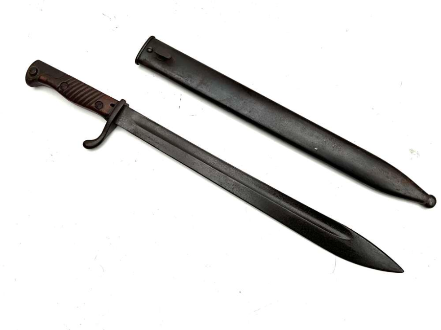 Bayonet & Scabbard 1ww German ( Butcher )