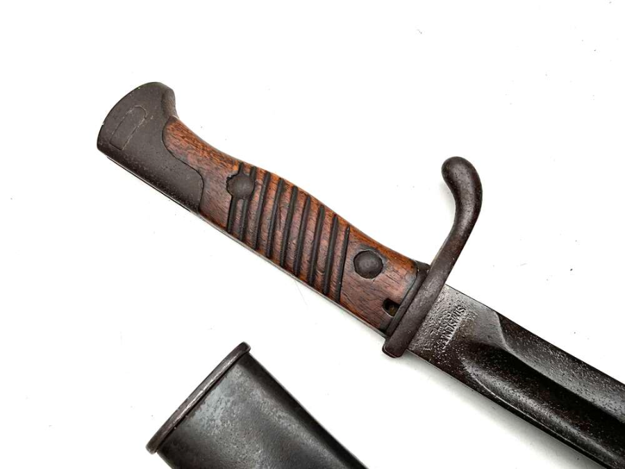 Bayonet & Scabbard 1ww German ( Butcher )
