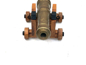 Desk top item, a superb working model of a ship of the lines main deck guns, oak gun carriage fantastic barrel would once been owned by wealthy individual, having length of 24cm heights 12cm width across being 12cm, ask for your delivery quote, reference BBS.   Tel: +44 7505 165 843 We accept online payments for all our items listed: Bank transfer cash on collection or if wishing over the phone using your debit or credit cards, also doing layby payments plan, or email giving your address details & contact number and we shall send you your items invoice to make payment with your card. Send your request to - john.strong2@gmail.com