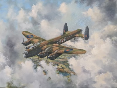 Discover our stunning 1985 painting of a 207 Squadron Lancaster B Mk1. Size 30x20. Inject character into your space. Shop now to bring history to life!