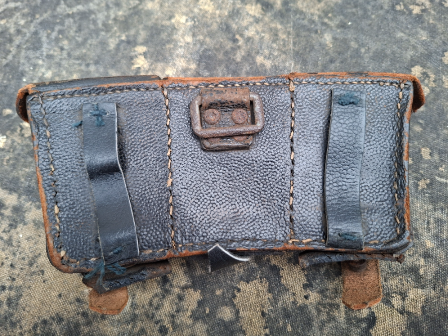 Black Pebble K98 Relic Ammunition Pouch