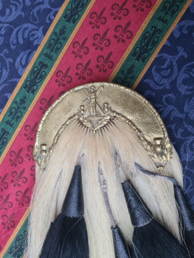 Explore our array of vintage Black Watch sporrans, marked by impeccable 20th century craftsmanship. No visible maker marks. Shop NOW to add a touch of history to your collection!