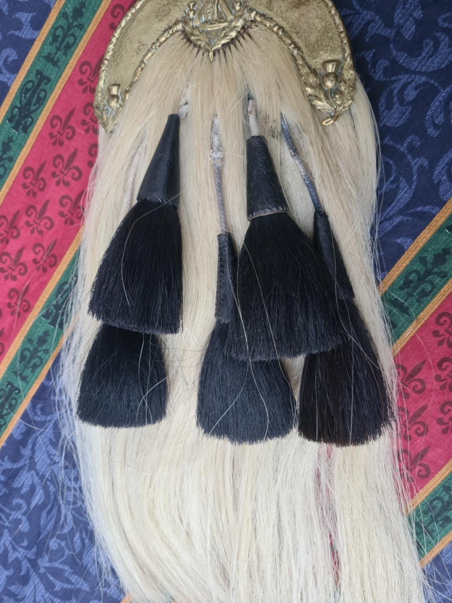 Explore our array of vintage Black Watch sporrans, marked by impeccable 20th century craftsmanship. No visible maker marks. Shop NOW to add a touch of history to your collection!