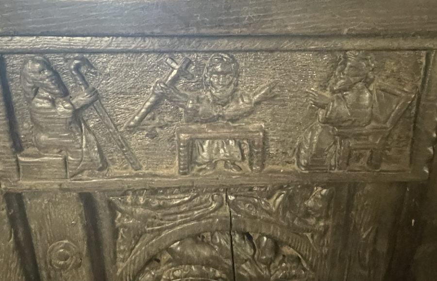 Bog Oak Throne Chair | Pre 17th Century