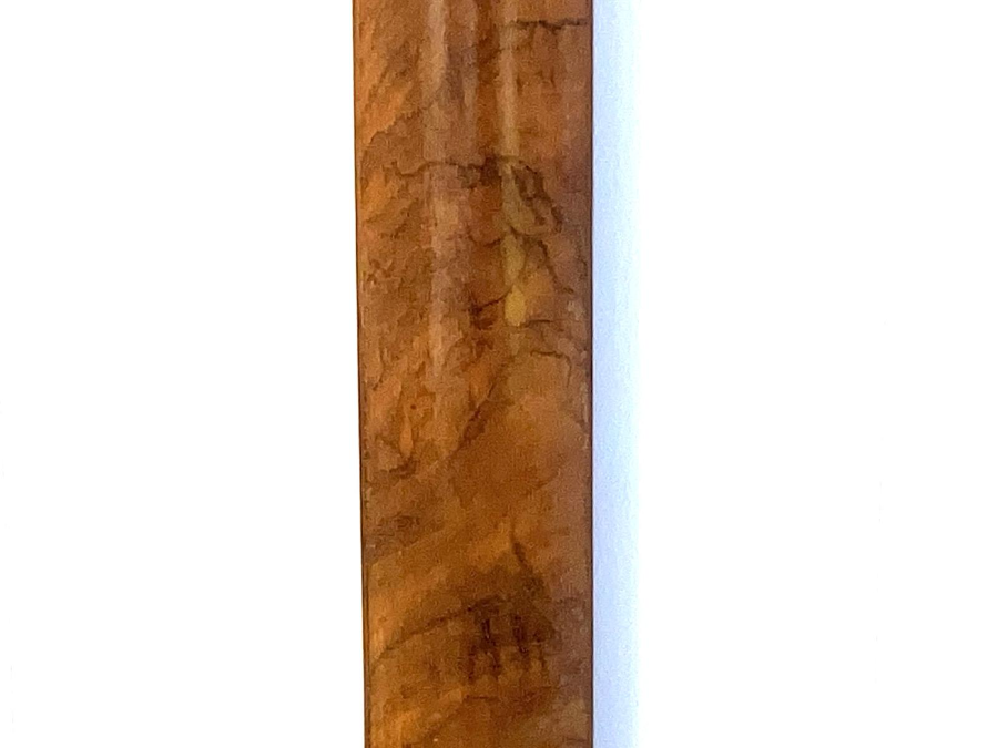 Bowed Satinwood Stick Barometer