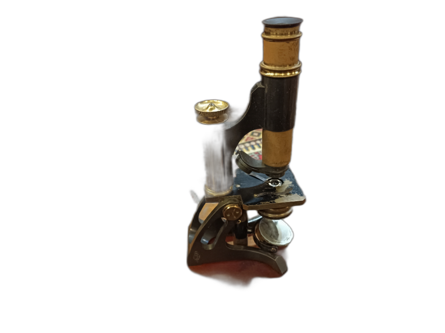 Discover our late 19th-century brass microscope with a mahogany box and multiple lenses. Supplied by Clarksons, it's a collector's gem. Shop now!