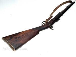 This is an iconic 3-band Musket by Enfield. Dated 1870 with Tower stamp. These were widely used in conflicts such as the American Civil War and the Indian Rebellion of 1857, and were an important part of the evolution of firearms technology during the 19th century.
This rifle has a 38 inch barrel and would have fired a .577 caliber Minié ball, which was a conical-shaped bullet that expanded upon firing to fit the rifling grooves in the barrel. This was used to increase accuracy and range.
This Enfield 3-Band Musket depicts excellent historical significance and craftsmanship.
Condition
This 3-band rifle is in excellent condition with some minor surface knocks and scratches. It can still be cocked and dry-fired. Please see pictures for more detail.Offering free UK delivery reference DBSD5
