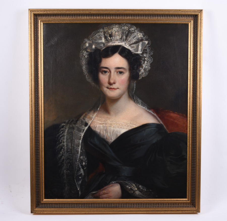 Discover our 19th Century British School Art Collection! Featuring a striking lady's portrait from 1870. Oil on canvas, 76x63 cm. Browse now!