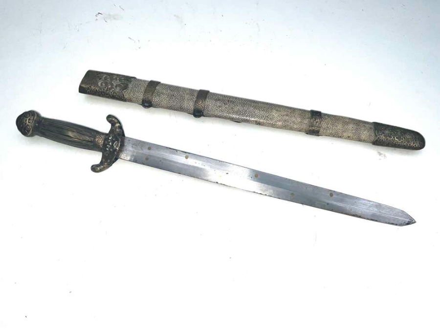 Chinese Jian Sword & Scabbard