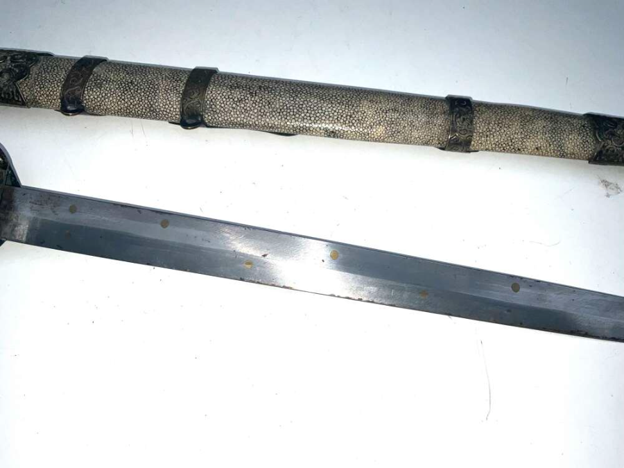 Chinese Jian Sword & Scabbard