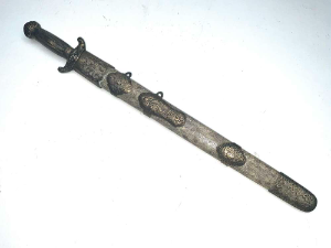 Chinese Jian Sword & Scabbard