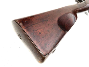 During the Napoleonic Wars, the standard long arm of the French infantry was the Model 1777 "Charleville" Musket. It was a smoothbore flintlock musket with a .69 caliber, widely prized for its durability, interchangeable parts, and effectiveness in mass volley fire when paired with a bayonet. This ones no exception comes in full working condition, been in our families possesion over 200 years conditions very good a very rare opertunity to purchase and own, length 144cm height 15cm depth 8cm weighing 10lbs, reference BDSS.  Tel: +44 7505 165 843 We accept online payments for all our items listed: Bank transfer cash on collection or if wishing over the phone using your debit or credit cards, also doing layby payments plan, or email giving your address details & contact number and we shall send you your items invoice to make payment with your card. Send your request to - john.strong2@gmail.com