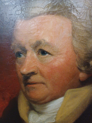 Circle Of  John Hoppner, Oil On Canvas Painting,18th C