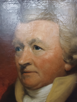 Circle Of  John Hoppner, Oil On Canvas Painting,18th C