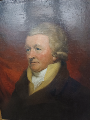 Circle Of  John Hoppner, Oil On Canvas Painting,18th C