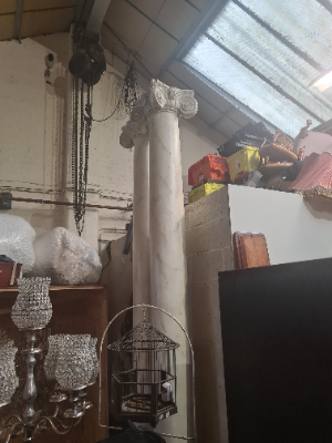 Discover our Corinthian styled faux marble columns. Perfect for bringing elegance to your home. Shop now for stunning 230cm wooden core columns.