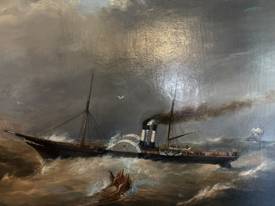 Clement Drew - A Paddle Steamer Is A Heavy Swell