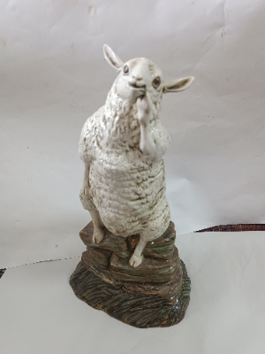 Discover our Cobridge Stoneware Robert Tabbenor Sheep Model. Expertly crafted in England, this stunning porcelain piece makes for a beautiful addition to any antique collection. Shop now!