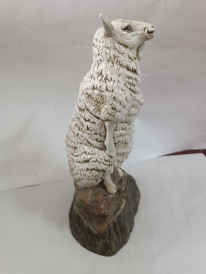 Discover our Cobridge Stoneware Robert Tabbenor Sheep Model. Expertly crafted in England, this stunning porcelain piece makes for a beautiful addition to any antique collection. Shop now!
