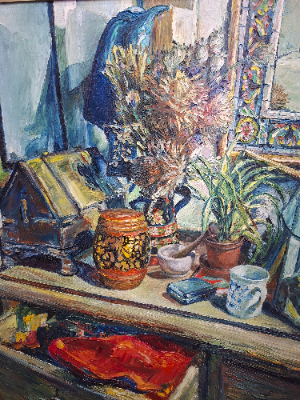 Contemporary Art Interior Scene By Nicki Elson