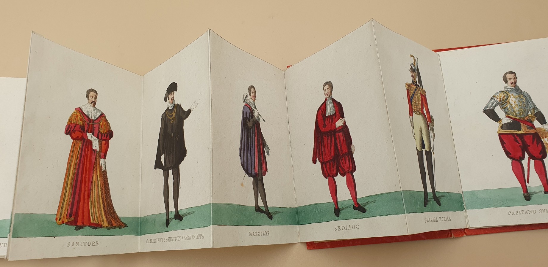 Discover the unique Costumi Della Corte Pontificia 1846, a historical anthology of papal attire. Explore 30 vivid, colored plates of Pope Pius IX's court dress. Order your copy now!