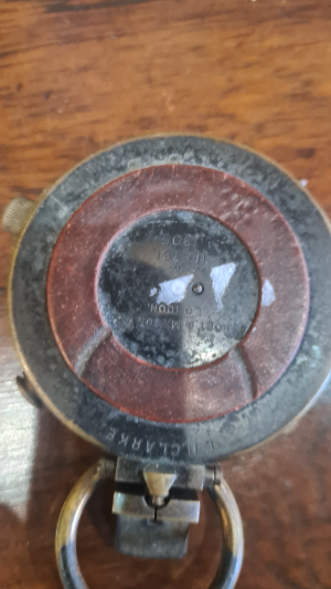 EH Clarke 1905 Dated WD Compass