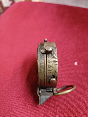 EH Clarke 1905 Dated WD Compass