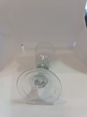 Explore our collection of 18th c Balastoid soda glasses. This classic product features a tear on lower stem, soda metal bucket bowl and more. Perfect for your collection!