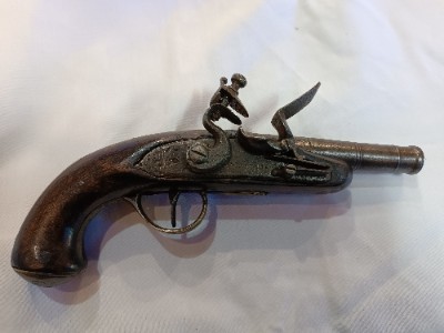 Early 18th Century Cannon Barrelled Flintlock