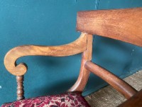 Early 19th C. Regency Georgian Period Antique Children's Toddlers Arm Chair VGC
