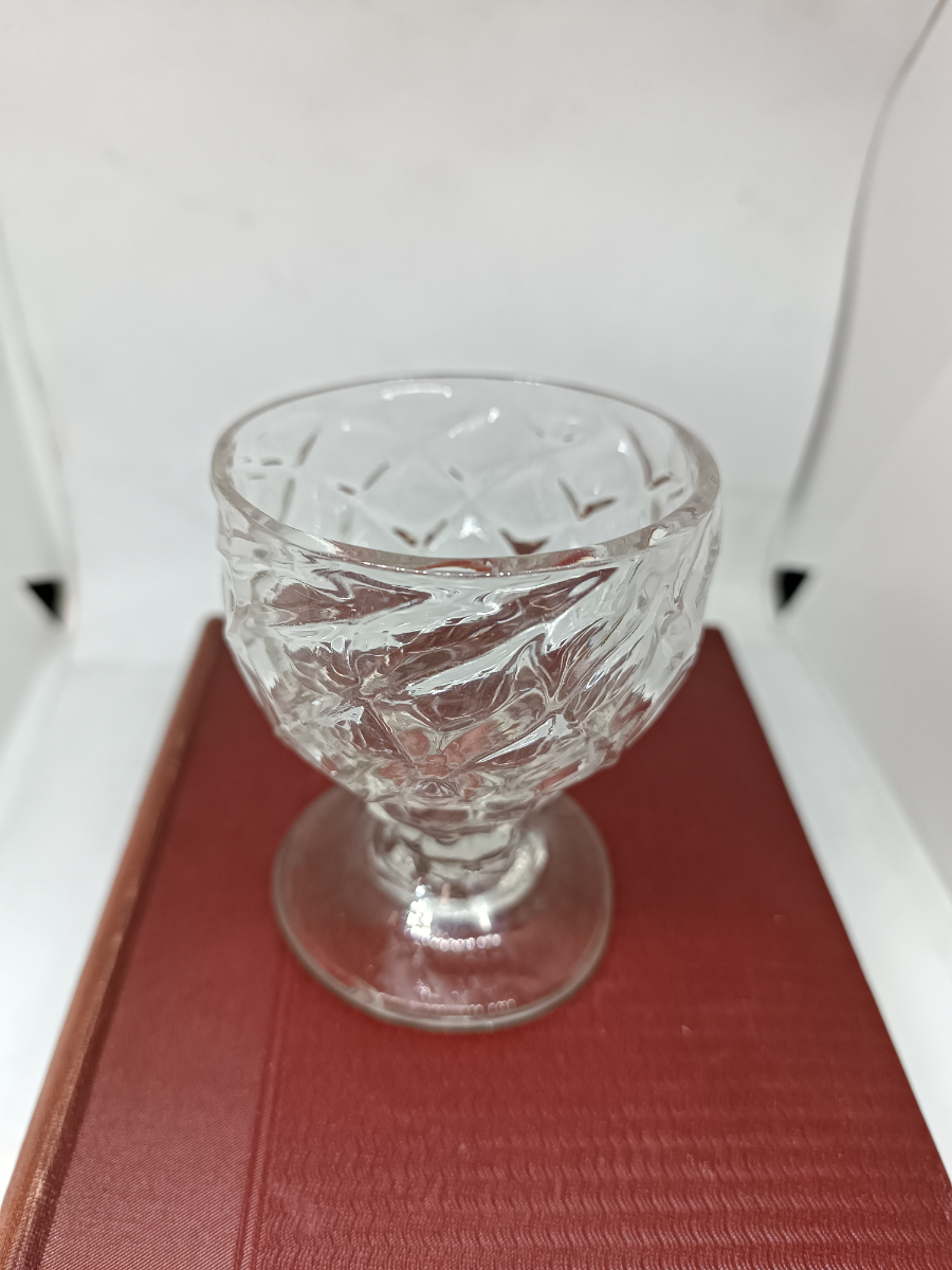 Early 19th C Honeycomb Bonnet Glass