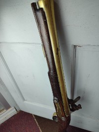 Early 19th Century Brass Barrelled Blunderbuss By Blake.