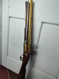 Early 19th Century Brass Barrelled Blunderbuss By Blake.