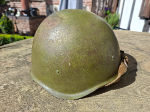 Discover our collection of postwar SSH40 helmets from the iconic Red October Plant, Stalingrad. Act now to secure a piece of history!