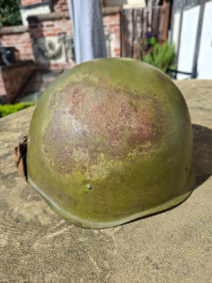 Discover our collection of postwar SSH40 helmets from the iconic Red October Plant, Stalingrad. Act now to secure a piece of history!
