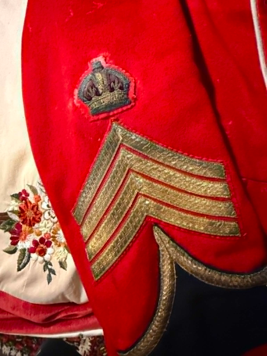 Edwardian North Staffordshire Regimental Sergeant Major's Tunic