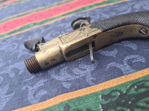 English pocket pistol by Bond of London.