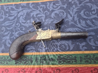 English pocket pistol by Bond of London.