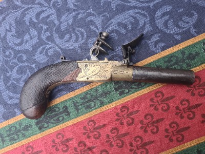English pocket pistol by Bond of London.