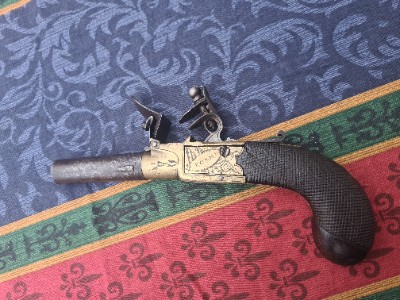 English pocket pistol by Bond of London.