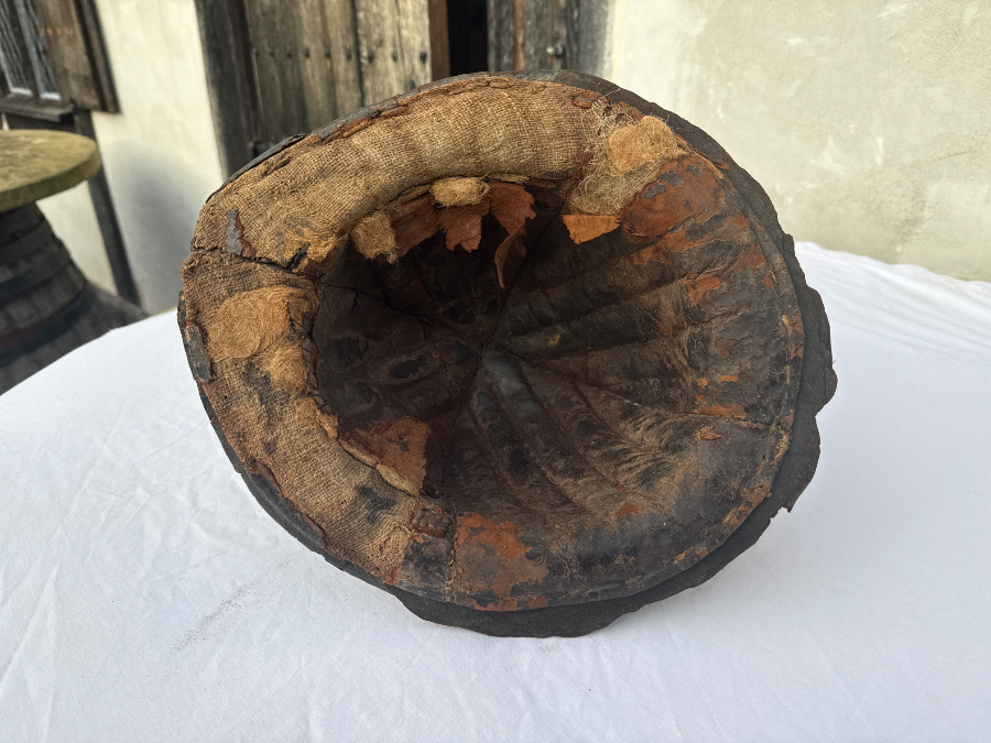 Extremely Rare Mid / Late 17th Century English Fire Helmet