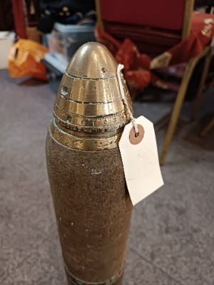 First World War Artillery Shell Dated 1916